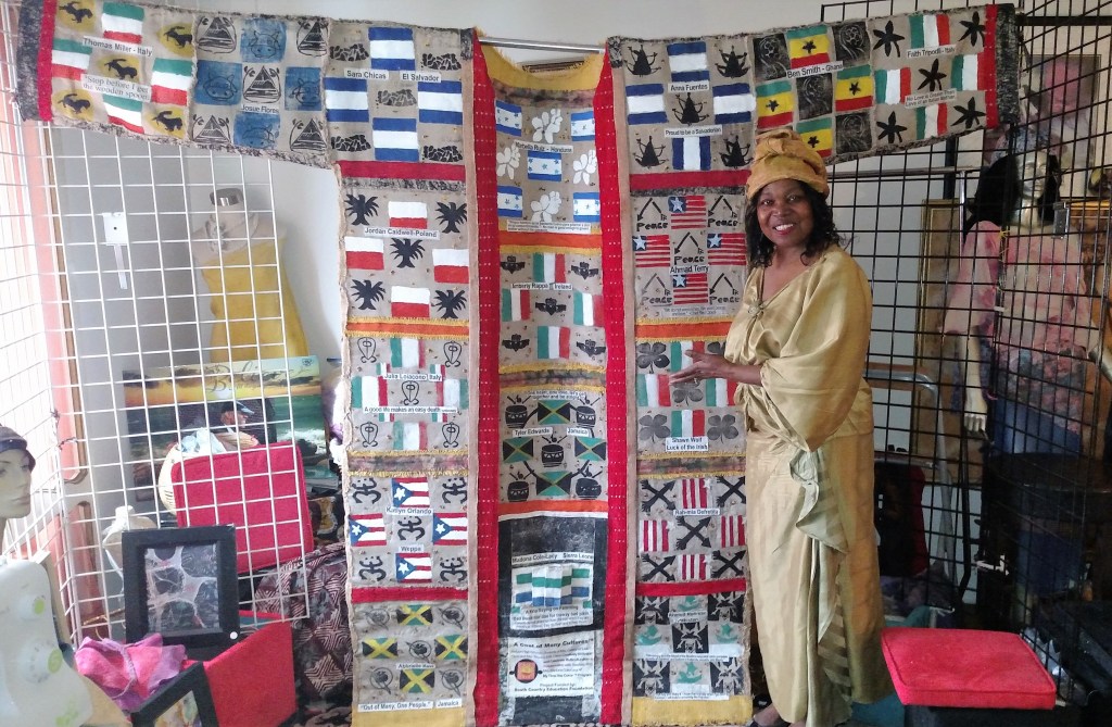 Long Island Teaching Artist and Students Connect the Dots of Multiculturalism and Inclusion with a Coat of Many&nbsp;Cultures™